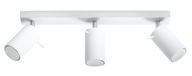 RING 3 Biele stropné svietidlo GU10 pre LED SL.0089 SOLLUX RING 3 Biele stropné svietidlo GU10 pre LED SL.0089 SOLLUX