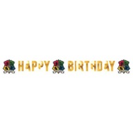 GARLAND PANNER HARRY POTTER HOGWARTS 180X13CM GARLAND PANNER HARRY POTTER HOGWARTS 180X13CM