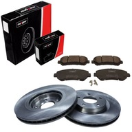 DISK + DLOŽKY PREDNÉ NISSAN QASHQAI/QASHQAI +2 I