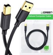 UGREEN USB A-B kábel tlačiarne 5m, pozlátený UGREEN USB A-B kábel tlačiarne 5m, pozlátený