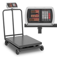 HMOTNOSŤ PLATFORMY - 600 KG / 100 G - KOLESÁ - LED HMOTNOSŤ PLATFORMY - 600 KG / 100 G - KOLESÁ - LED