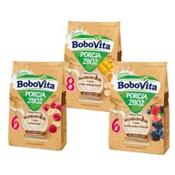 BoboVita mliečna kaša s ovocím, 3x210g BoboVita mliečna kaša s ovocím, 3x210g