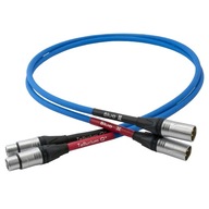 TELLURIUM Q BLUE II XLR PÁR PREPOJENÝCH XLR KÁBLOV 1m TELLURIUM Q BLUE II XLR PÁR PREPOJENÝCH XLR KÁBLOV 1m