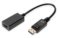 Kábel adaptéra Digitus Displayport so západkou 10