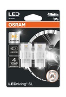 Osram Premium LED Žiarovka Nová W21W ORANŽOVÁ