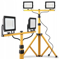 HALOGEN LED TRIPOD stavebný pracovný reflektor HALOGEN LED TRIPOD stavebný pracovný reflektor
