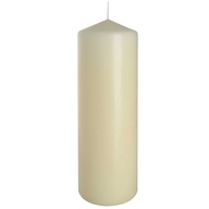 Sviečka Valec Sviečka Pillar Cream 25 x 8 cm Sviečka Valec Sviečka Pillar Cream 25 x 8 cm