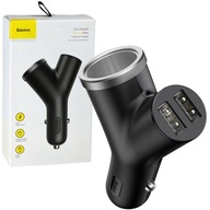 Autonabíjačka Baseus Y Type, 2xUSB-A, 3,4A Autonabíjačka Baseus Y Type, 2xUSB-A, 3,4A
