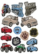 SET SM nášiviek, auto loptičky, nášivkový SET, VÝŠIVKY SET SM nášiviek, auto loptičky, nášivkový SET, VÝŠIVKY