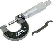 Vonkajší mikrometer TOLSEN pre merania 0-25 mm