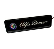 ALFA ROMEO LED GRIL LADENIE HOLOGRAMU DEKORÁCIA