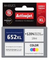 Atrament Activejet 652 XL, náhrada za HP 652 F6V24AE Atrament Activejet 652 XL, náhrada za HP 652 F6V24AE