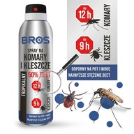 BROS Strong Agent Spray pre tropické komáre a kliešte 50% DEET BROS Strong Agent Spray pre tropické komáre a kliešte 50% DEET