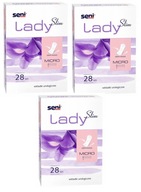 SENI LADY SLIM MICRO SET urologické vložky 28x3 ks. SENI LADY SLIM MICRO SET urologické vložky 28x3 ks.