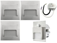 Halogénové LED osvetlenie na schodisko Set 4x + detektor Halogénové LED osvetlenie na schodisko Set 4x + detektor