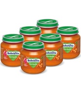 BoboVita Mrkva po 4 mesiacoch SET 6x125g BoboVita Mrkva po 4 mesiacoch SET 6x125g