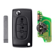KĽÚČ S ELEKTRONIKOU CITROEN C1 C2 C3 C4 C5 C6 C8 KĽÚČ S ELEKTRONIKOU CITROEN C1 C2 C3 C4 C5 C6 C8