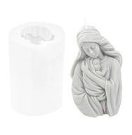 Silikónová forma na sviečky Mary and baby
