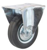 Pevné koliesko, 200mm, kovové s gumou Pevné koliesko, 200mm, kovové s gumou