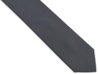 Šedá pánska kravata, štruktúrovaný materiál D317 Šedá pánska kravata, štruktúrovaný materiál D317