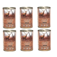 O'CANIS Deer s pohánkou mokré krmivo pre psov 6x400 g
