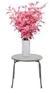 Vera okrúhly stôl 55 cm Naterial kvetinový stolík, záhradný kávovar