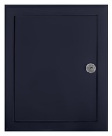 Revízne dvierka 15x20 antracit, kovový zámok Revízne dvierka 15x20 antracit, kovový zámok