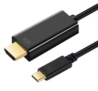 Kábel typu C samec na HDMI samec 4K 30Hz (PL) ART oemC3-2 1,8m