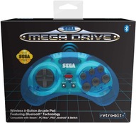 SEGA Mega Drive Blue Pad BT PC Switch pre Android
