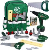 SADA NÁRADIA pre deti Batoh 19v1 SKRUTKOVAČ PILA KLADIVO DIY SADA NÁRADIA pre deti Batoh 19v1 SKRUTKOVAČ PILA KLADIVO DIY