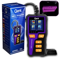 DIAGNOSTICKÉ ROZHRANIE OBD2 TESTER POĽSKÉ MENU QERK T51 FARBA ELM327 DIAGNOSTICKÉ ROZHRANIE OBD2 TESTER POĽSKÉ MENU QERK T51 FARBA ELM327