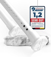 Sprchová tyč Univerzálna závesná tyč 210-260 cm x 32 mm Biela Sprchová tyč Univerzálna závesná tyč 210-260 cm x 32 mm Biela