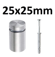 Montážne rozpery 25x25 Montážne rozpery INOX