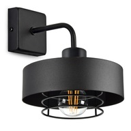 Nástenné svietidlo Sconce Black 1 Loft Edison LED Nástenné svietidlo Sconce Black 1 Loft Edison LED