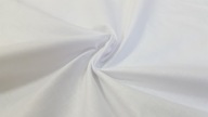 100% biela bavlnená látka - bavlnené plátno