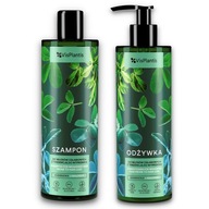 ŠAMPÓN + KONDICIONÉR VIS PLANTIS 2X400ML SET PRE SLABÉ VLASY, VYPADÁVAJÚCE