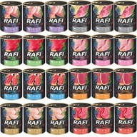 RAFI 24x400g mix 8 príchutí Dolina Noteci