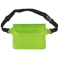 Vodotesná taška cez pás, taška na opasok - zelená