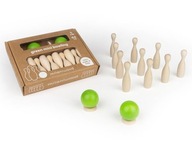 Drevená arkádová hra Mini kolky 4l + MILANI