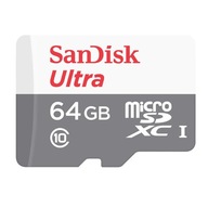 PAMÄŤOVÁ KARTA SANDISK microSD 64GB ULTRA 100MB/s