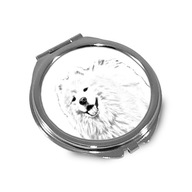 Samojed Vreckové zrkadlo, ktoré sa dá zložiť do kabelky Samojed Vreckové zrkadlo, ktoré sa dá zložiť do kabelky