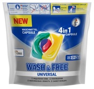 Wash & Free Laundry kapsule 4v1 25 ks