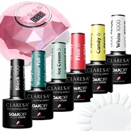 Sada LAMP + 6 lakov na nechty Claresa Sada LAMP + 6 lakov na nechty Claresa