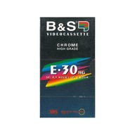 VHS kazeta B&S E-30 CHROME