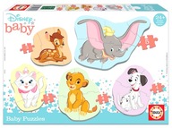 Educa Puzzle 3-5 el Disney hrdinov Educa Puzzle 3-5 el Disney hrdinov
