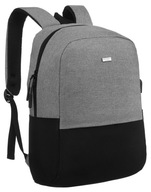 Batoh na notebook Peterson s nabíjacím portom USB, pohodlný a priestranný Batoh na notebook Peterson s nabíjacím portom USB, pohodlný a priestranný
