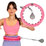 FH03 RUŽOVÝ HULA HOP S VÁHOU A 100 PULT FH03 RUŽOVÝ HULA HOP S VÁHOU A 100 PULT