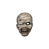 MUMMY Halloweenska papierová maska ​​1 ks