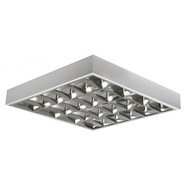 Prisadené rastrové svietidlo pre LED žiarivky 60x60 Prisadené rastrové svietidlo pre LED žiarivky 60x60