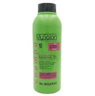 MySalon šampón s trojitým keratínom bez SLS, SLES MySalon šampón s trojitým keratínom bez SLS, SLES